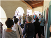 Our Seniors enjoy historical tours like this one at San Juan Batista Mission.