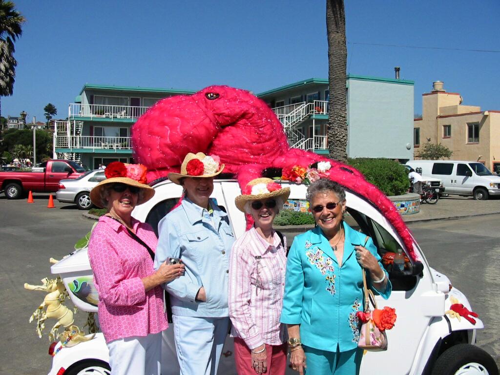 These ladies had a great time at the Begonia Festival