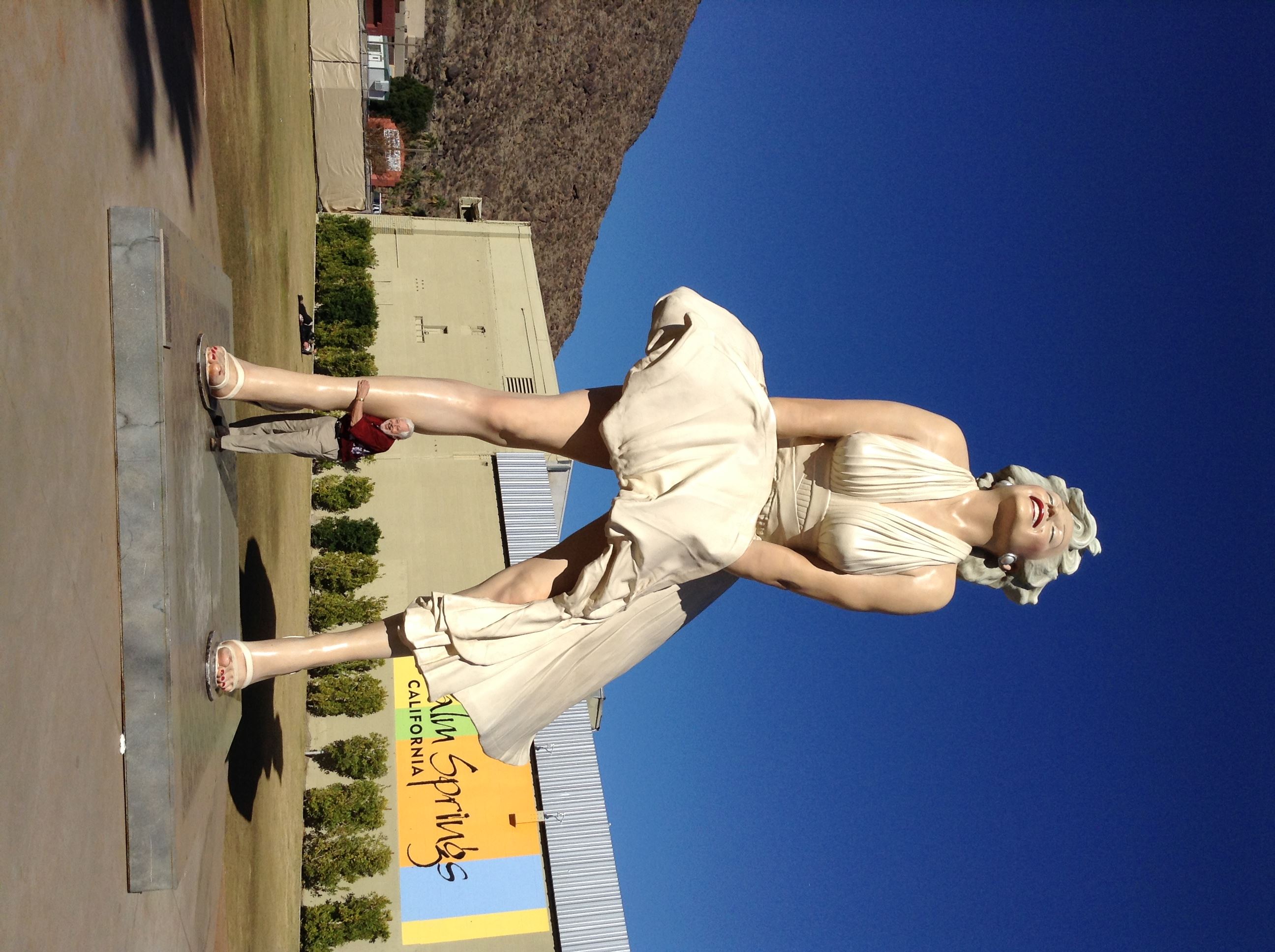 Erne Sherne loves Marilyn and Palm Springs!
