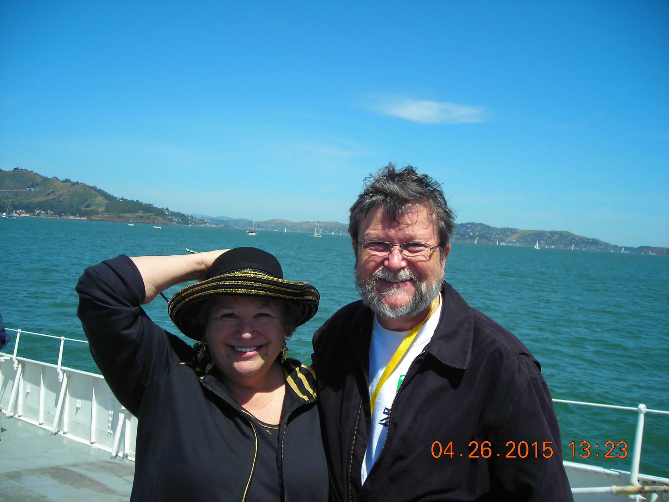 Sometimes we meet local celebrities on our travels.