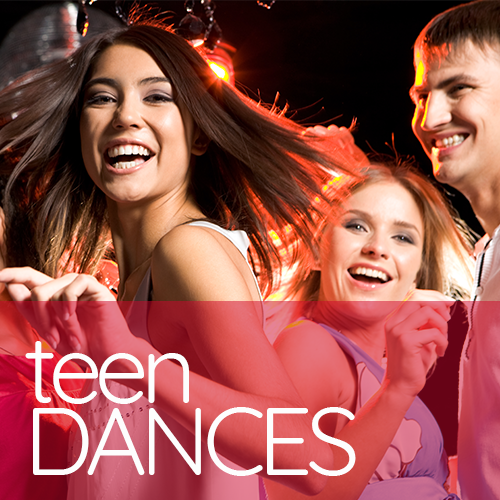 A group of teens dancing