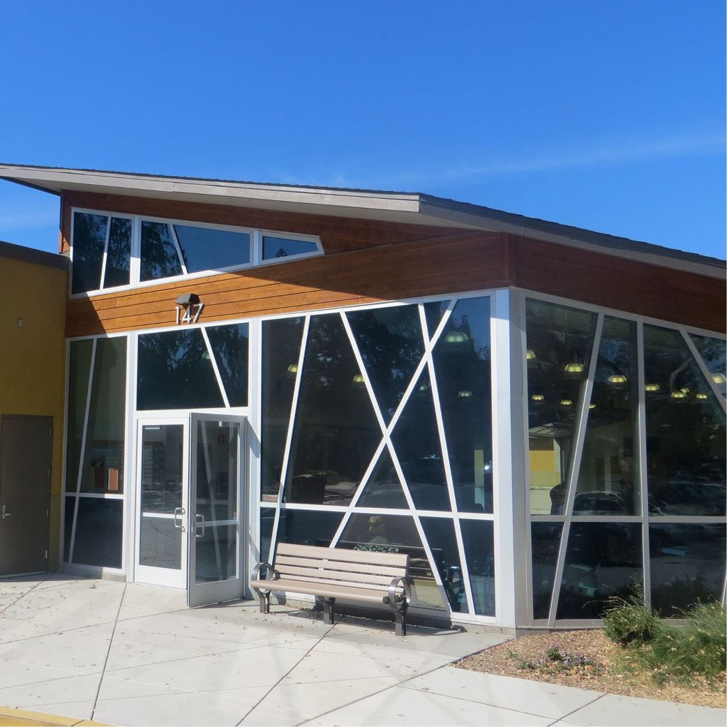 Picture of outside of Teen Center